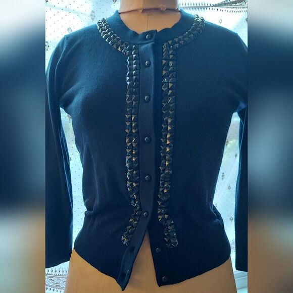 NWT Kate Spade New York Beaded Cardigan Sweater Size XS - Picture 6 of 12